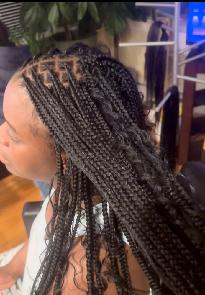 NEW! Individual Braids W/ Crochet