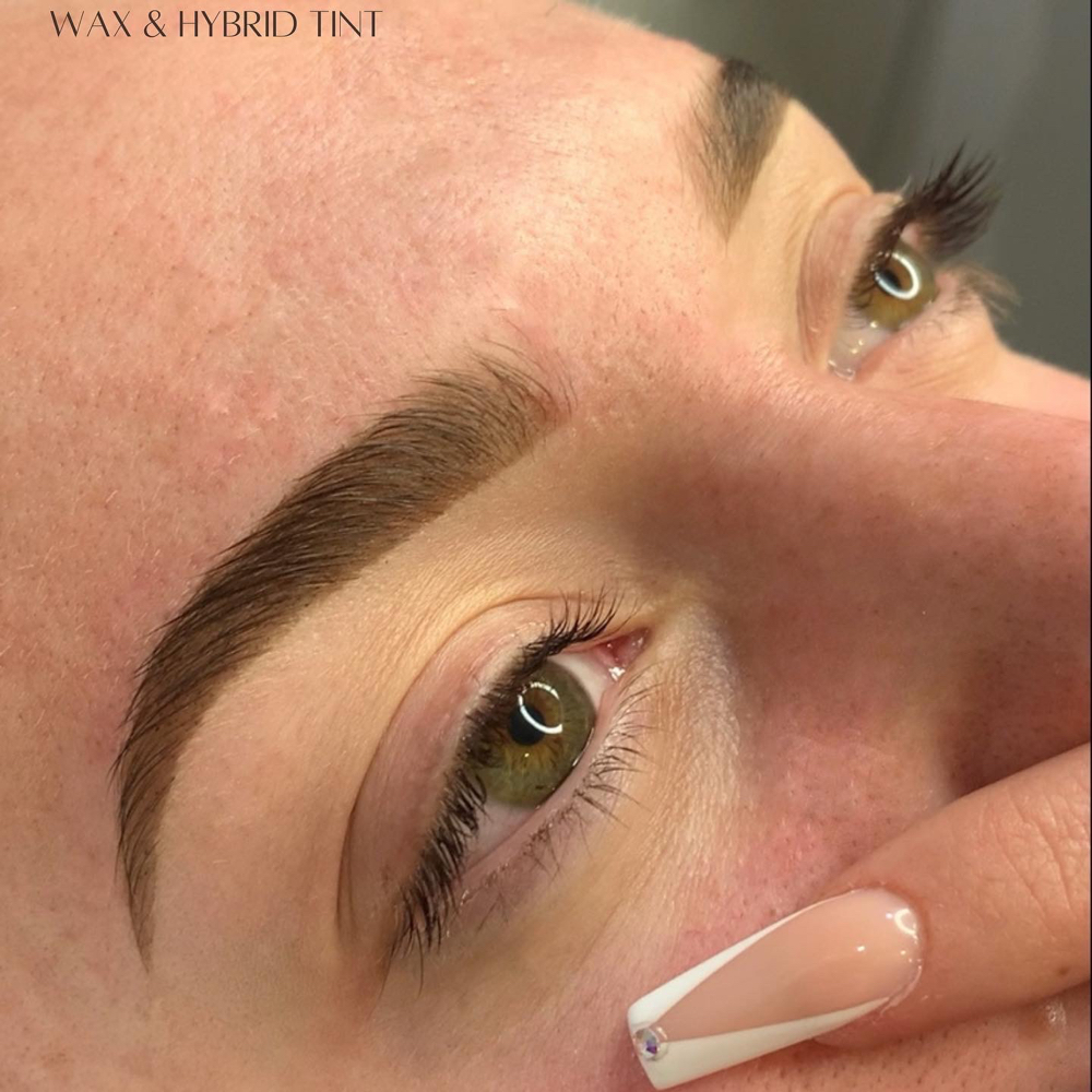 Brow Wax & Hybrid Tint