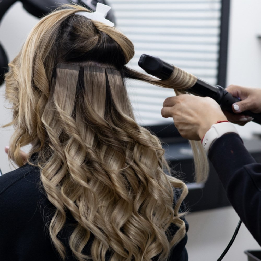 Extension Application at Luxe Beauty House in Gainesville, GA