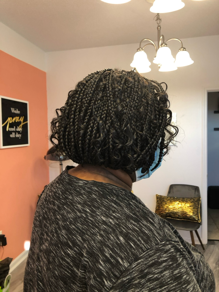 Boho bob braids