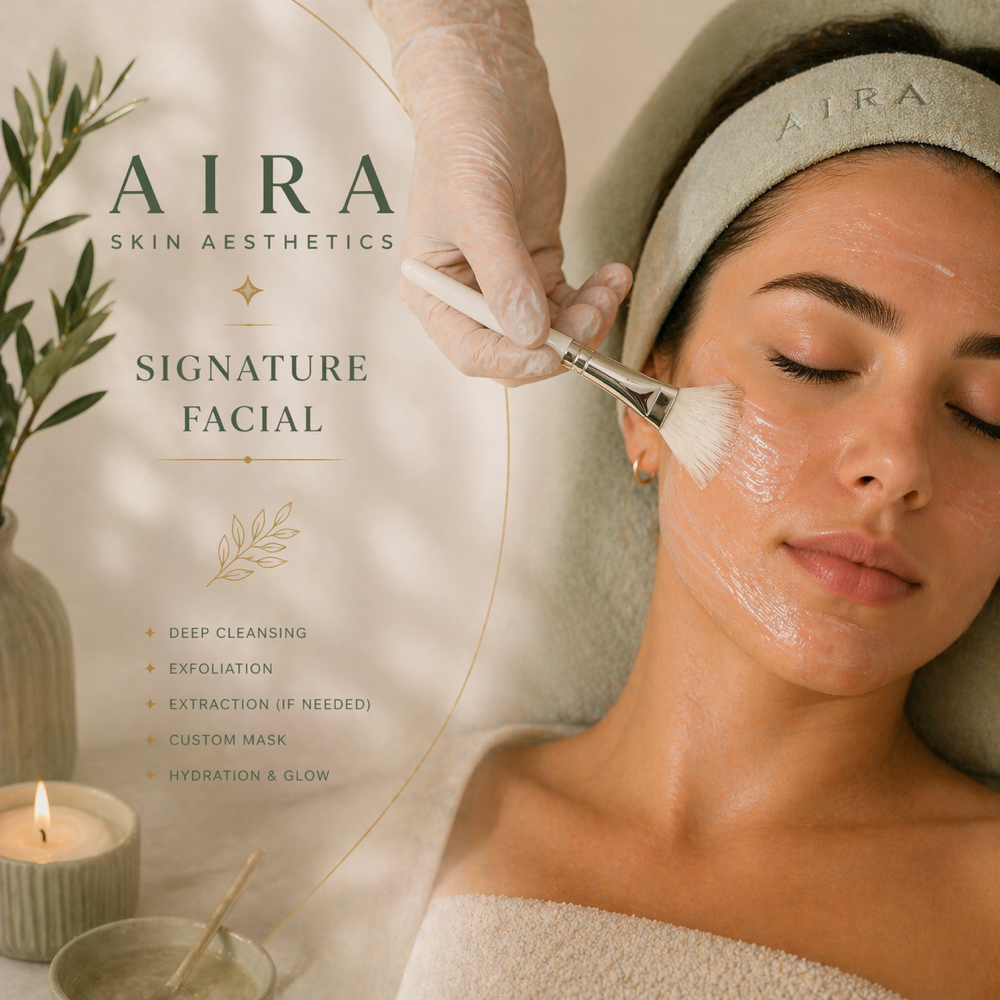 Aira Signature Glow Facial ✨ at Aira Skin Aesthetics in Georgeotwn, TX
