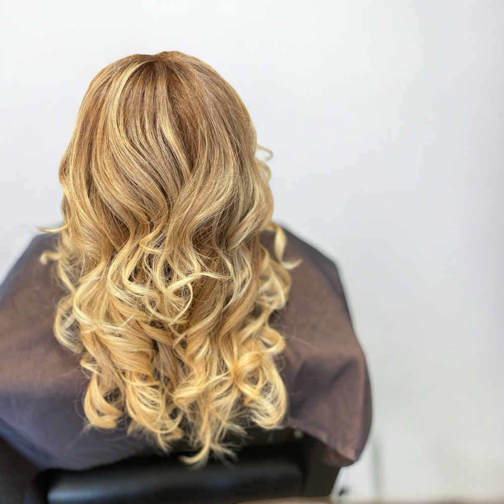 Balayage highlights