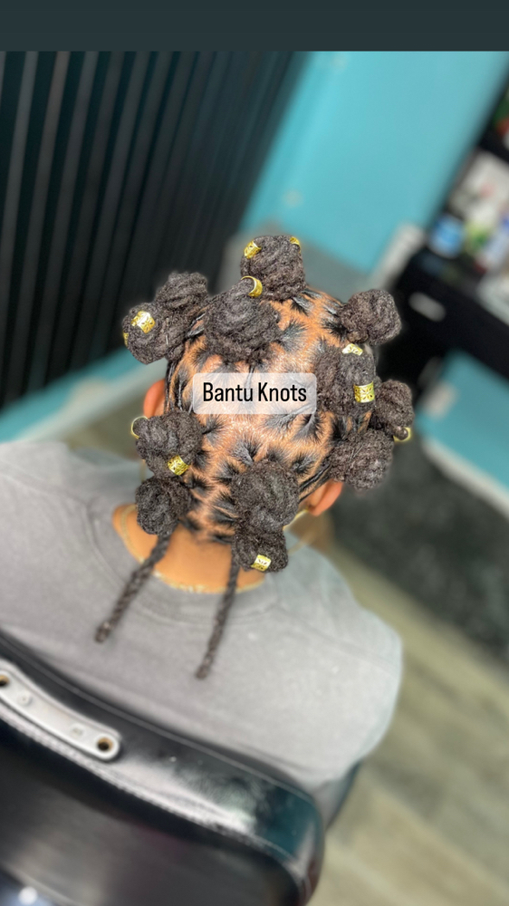 Bantu Knots (short)