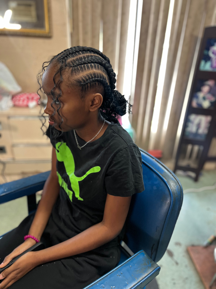 4-8 Feed In Braids