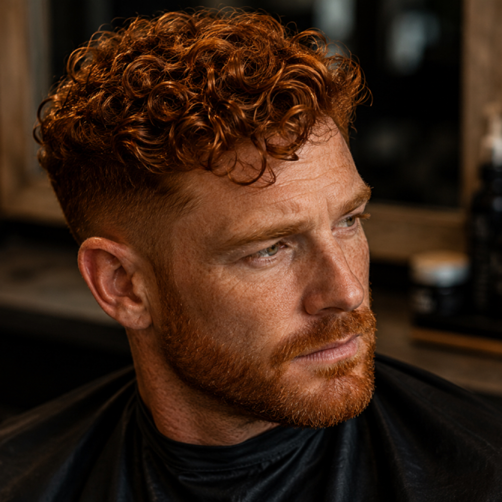 Men’s Texture Perm at Sage & Scissors Studio in Charlotte, NC