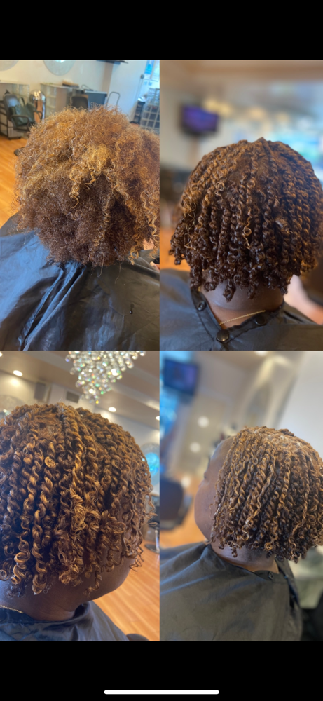 Two Strand Twist (Short Hair)
