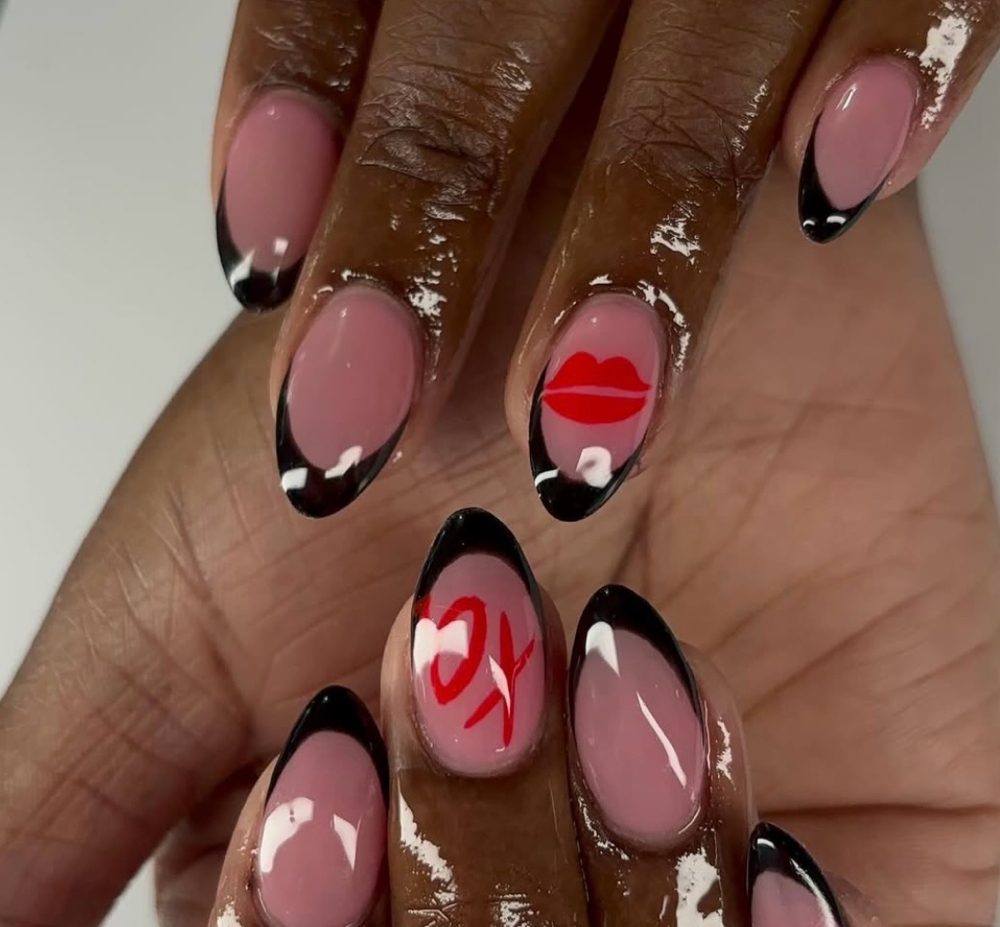 Acrylic Nail Art Per Finger
