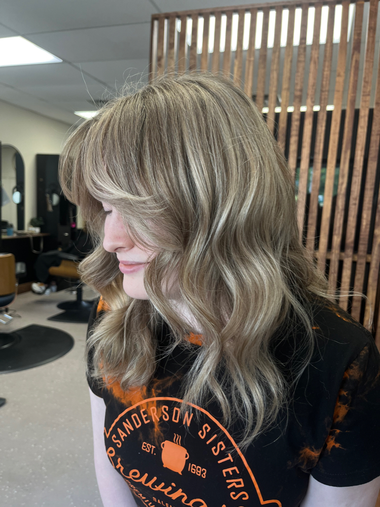 Custom Partial Blonding