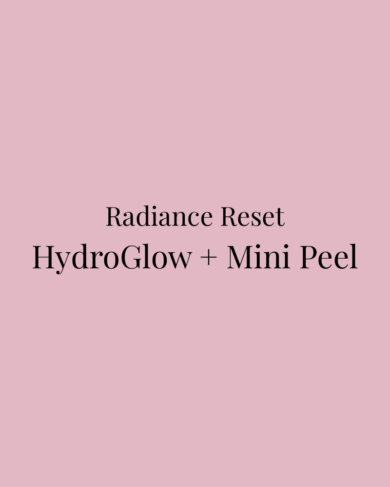 Radiance Reset: HydroGlow 60mins