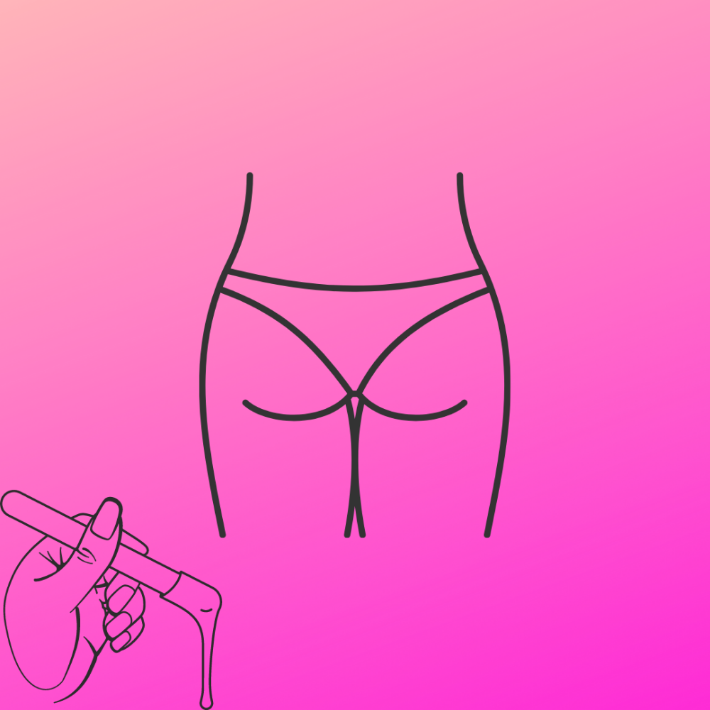 Women's Full Buttocks/Glute Wax