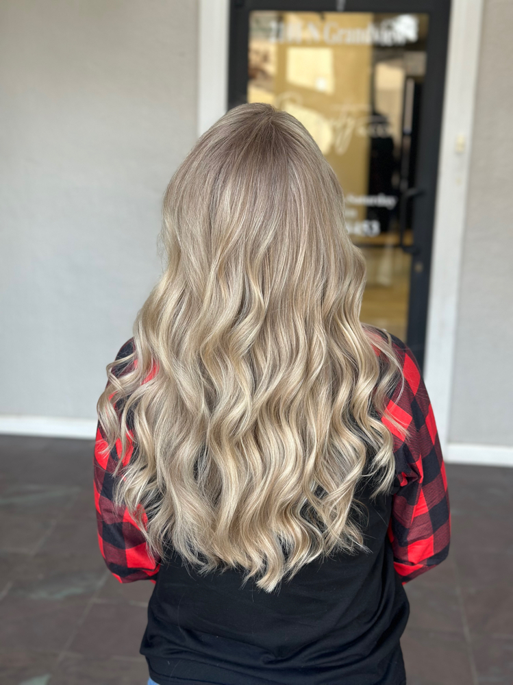 Full Head Highlight On LONG Hair