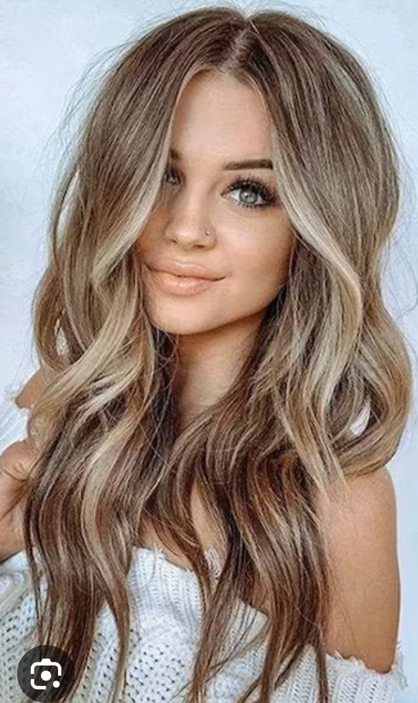Balayage /With Highlights