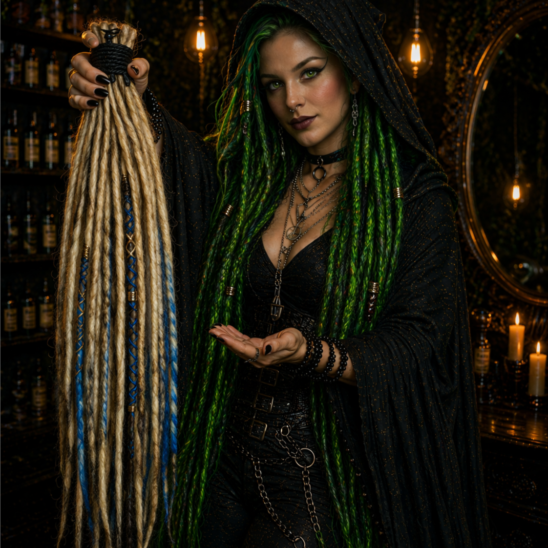 Dread Lock Extension Set at The Color Witch: Jaqueline Ogden in Tacoma, WA