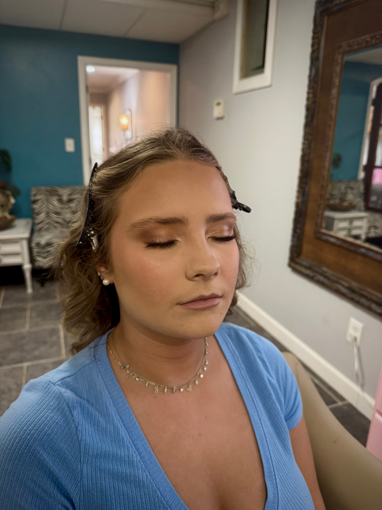 Formal hair and makeup