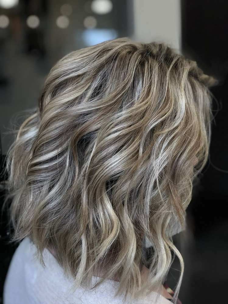 Partial highlights + Grey Coverage