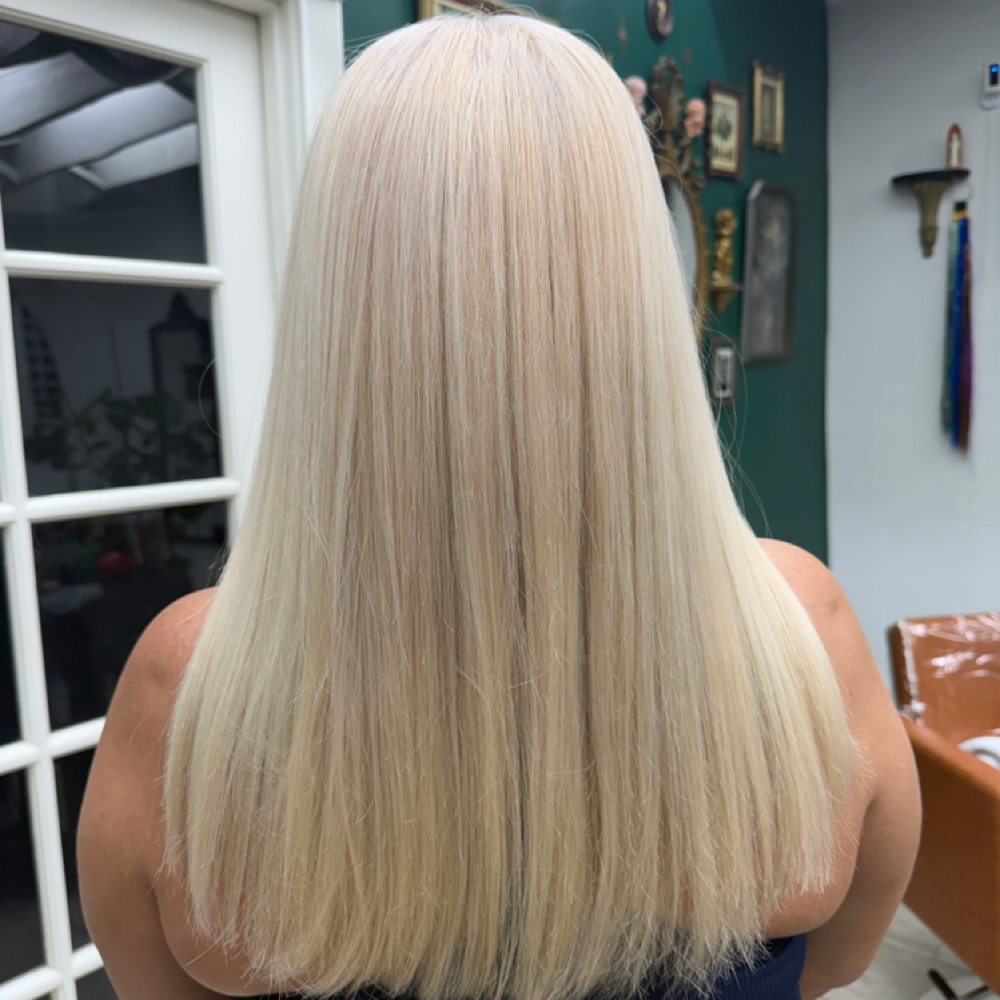 Full Bleach at Velvet Moon Hair & Nails Studio in Ventura, CA