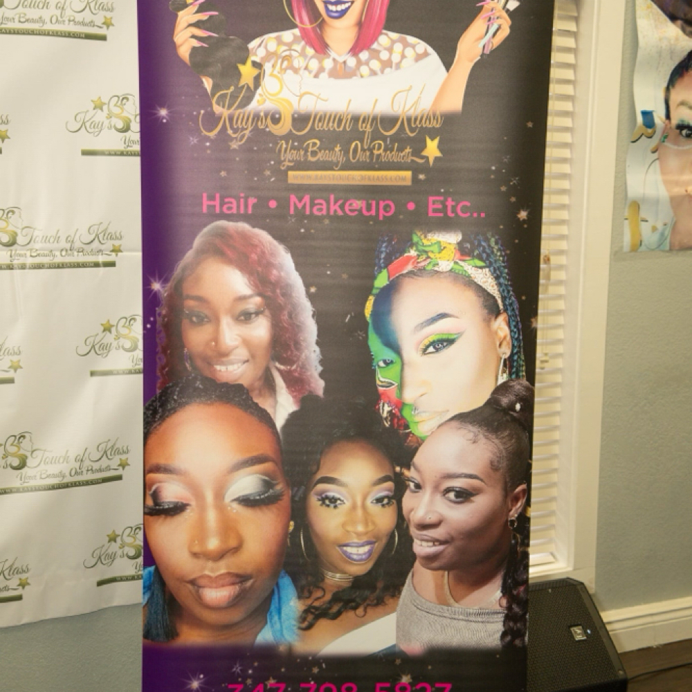 Full Glam/ Bold/ Fantasy Makeup at Kay’s Touch of Klass Hair & Beauty Studio in Converse, TX