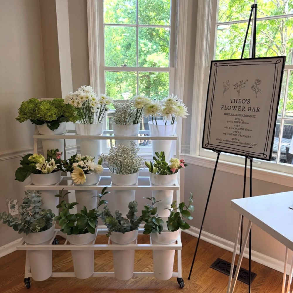 Flower Bar at Perfect Moment’s PhotoBooth