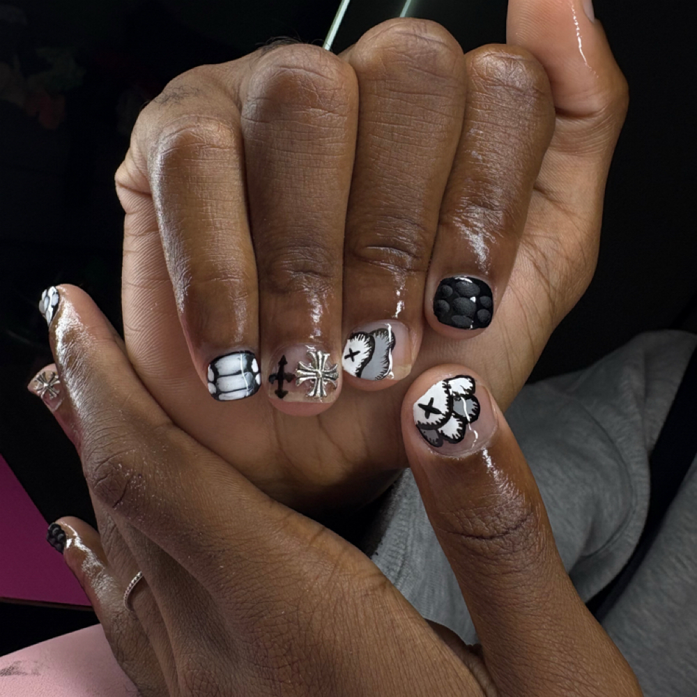 Natural Nails + Designs at JasDesigns in Memphis, TN