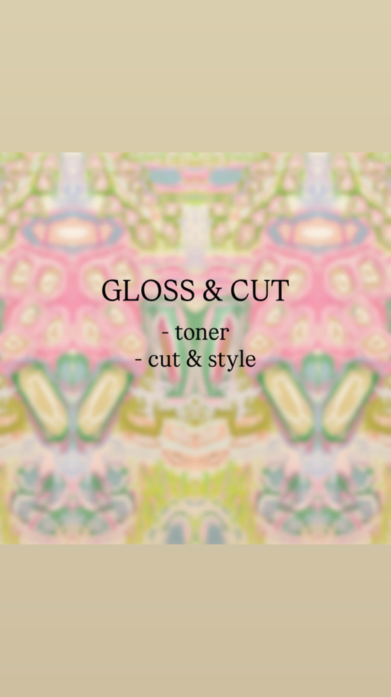 Toner/gloss at Colored by Catie Ruth in Benson, NC