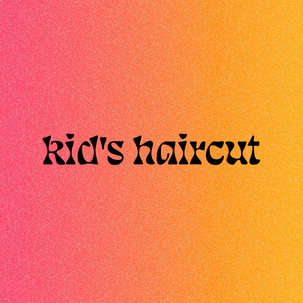 kid’s haircut at october raine studio in temecula, CA