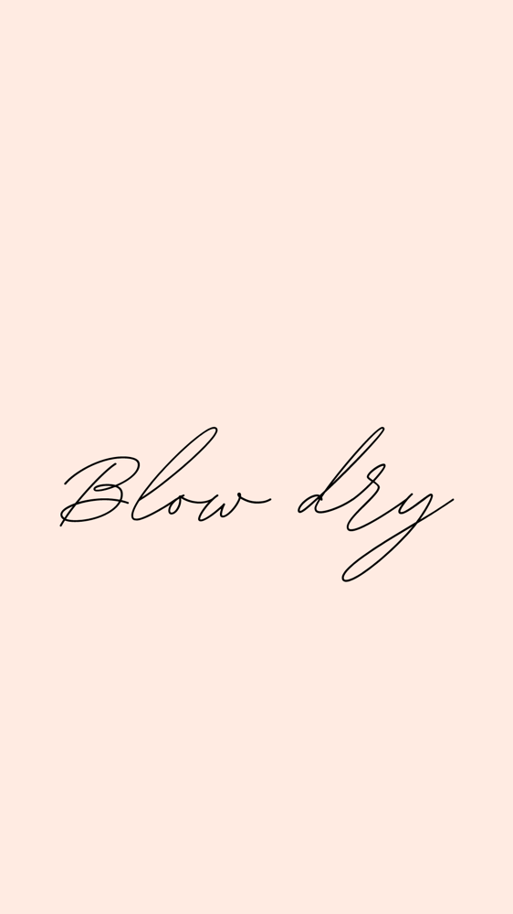 SHAMPOO + BLOWOUT