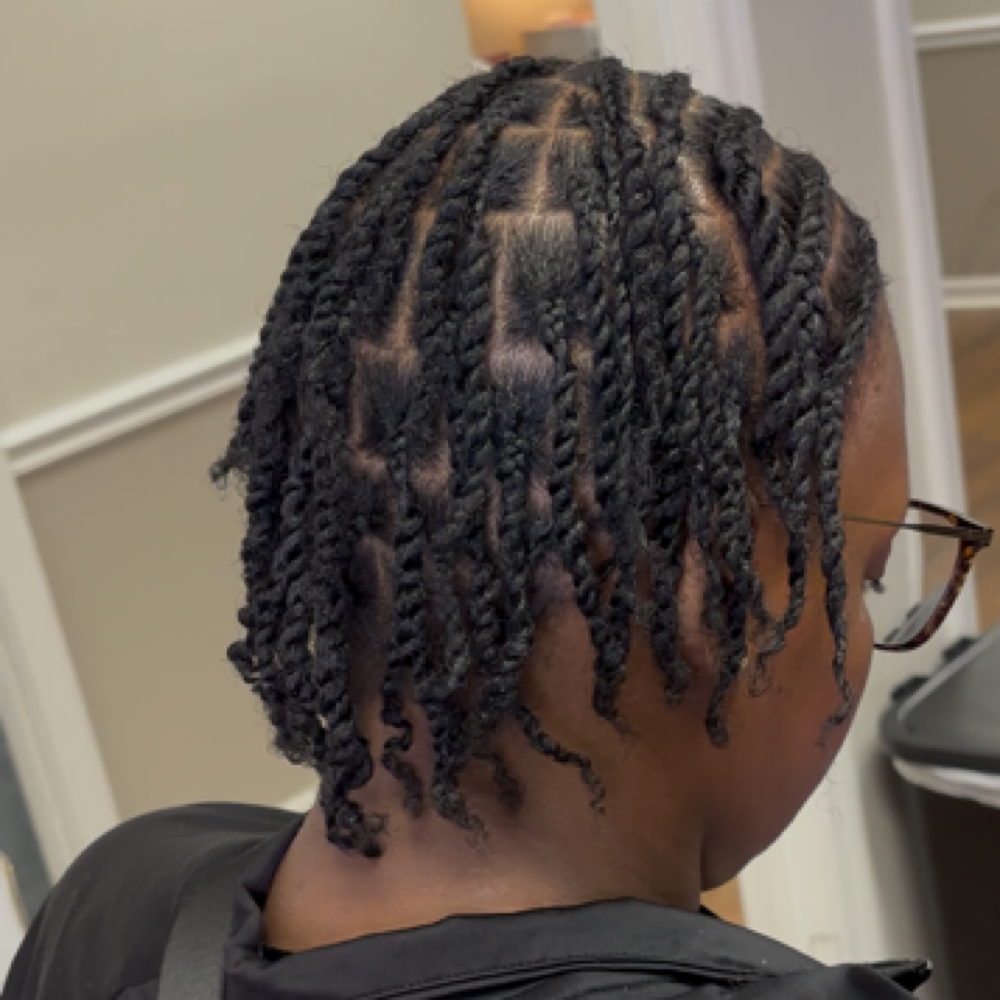 Royal Fulani Two strands Twists at KshareeKrowns in murfreesboro, TN