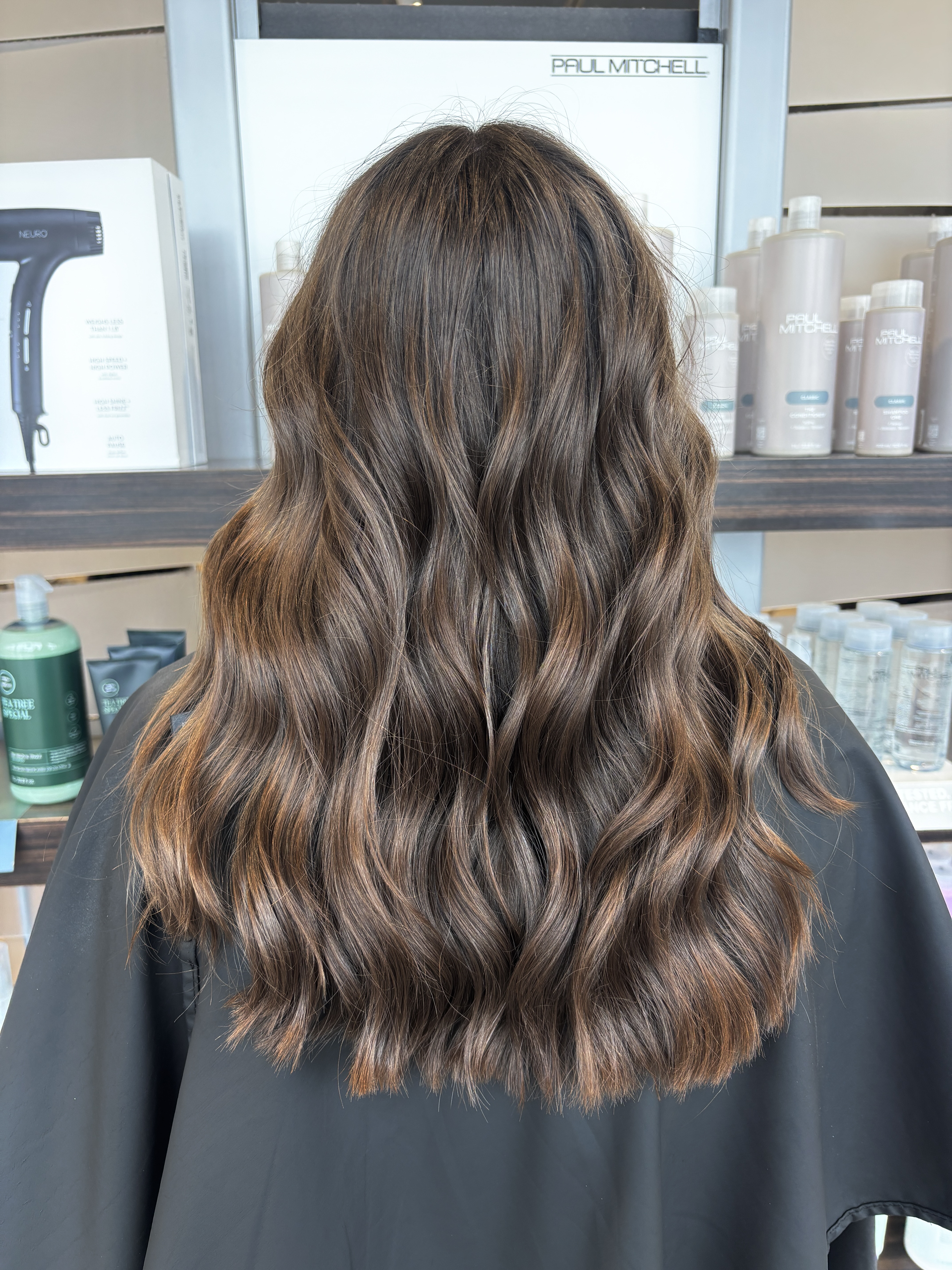 All Over Base Color with Foils at Three Little Birds Hair Salon in Columbia, SC