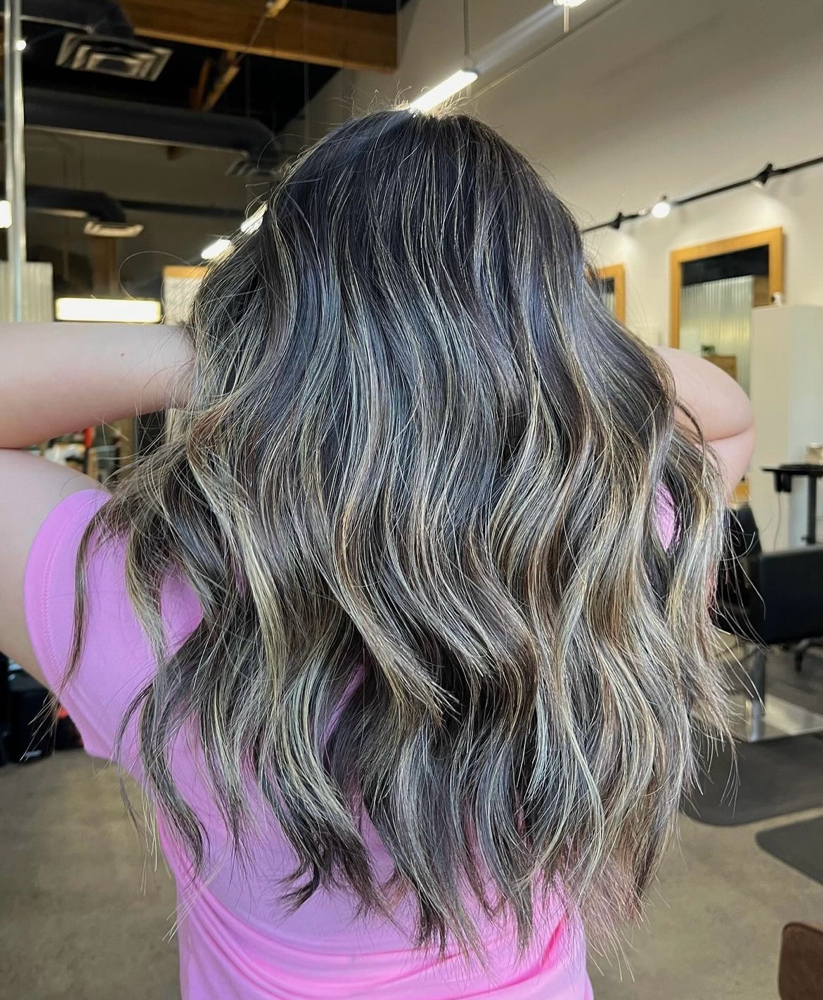 Grey Retouch W/ Partial Highlight