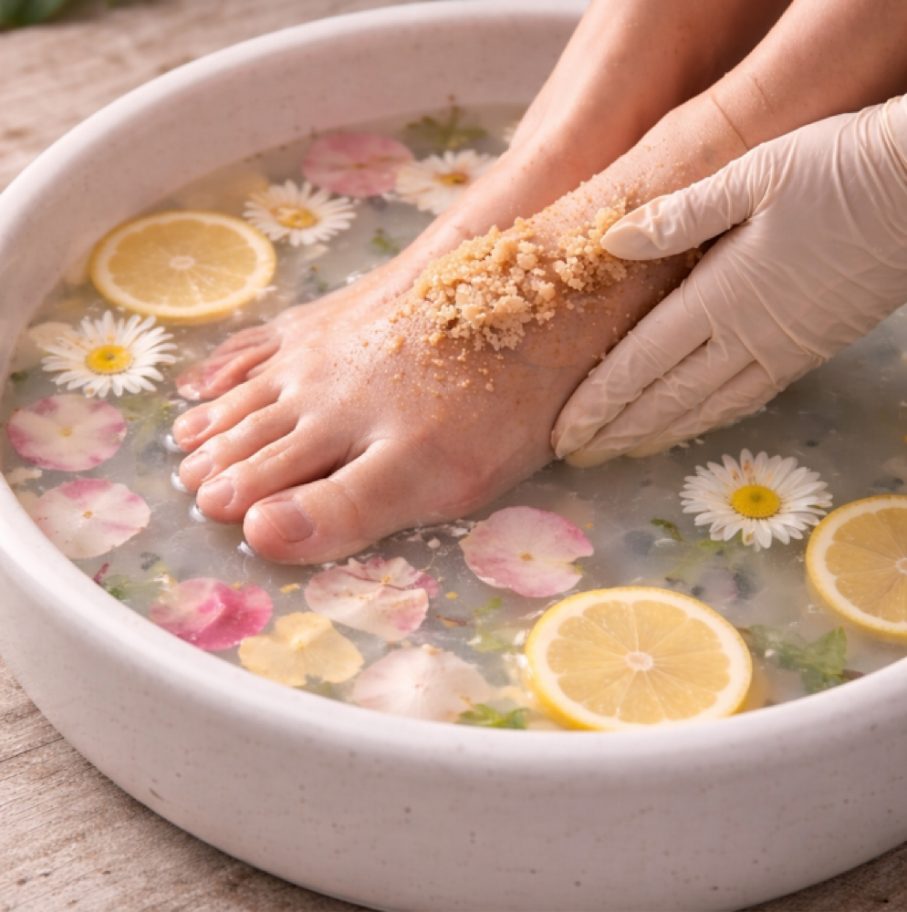 Express Pedicure at NailedxShelby in Bedford, PA