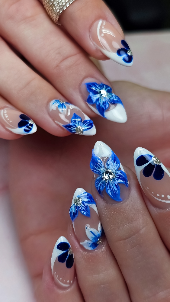 Hand Painted Nail Art Tier 3