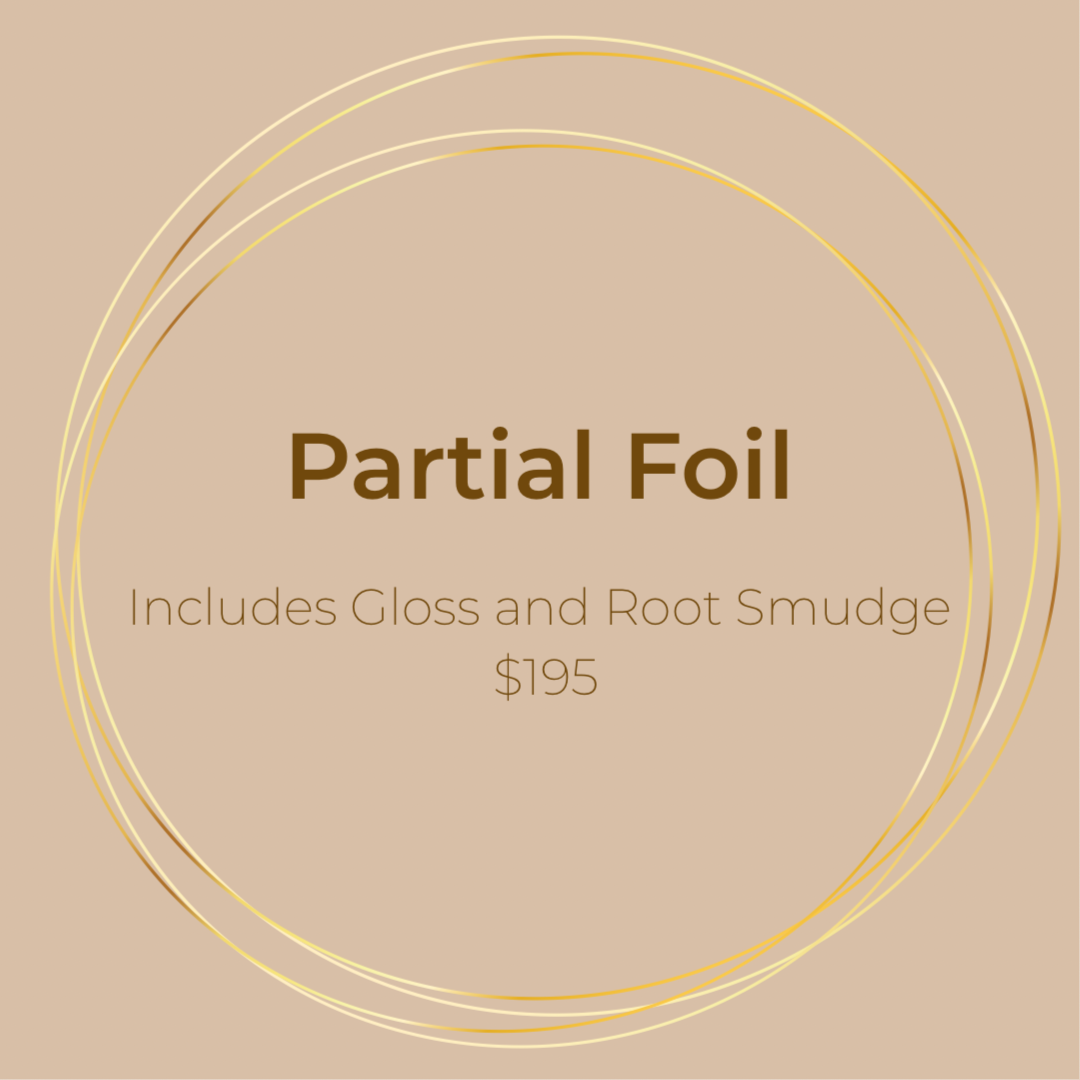 Partial Foil at Blonde & Bliss in Wonder Lake, IL