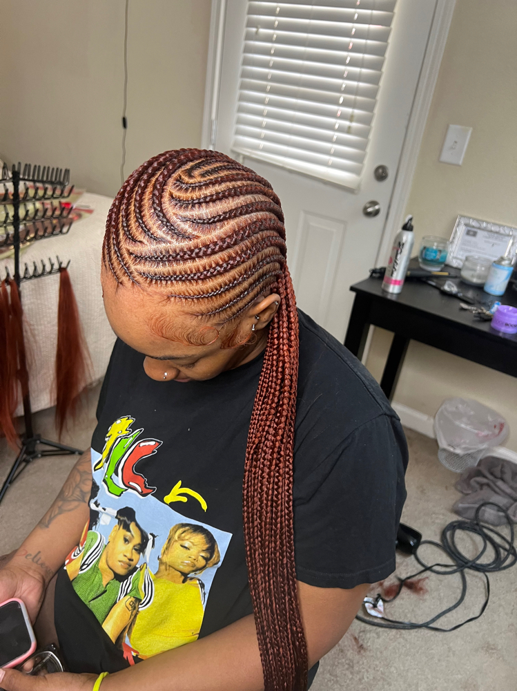 Small Stitch Braids at Hair By Kenny 🦋 in Brentwood, TN