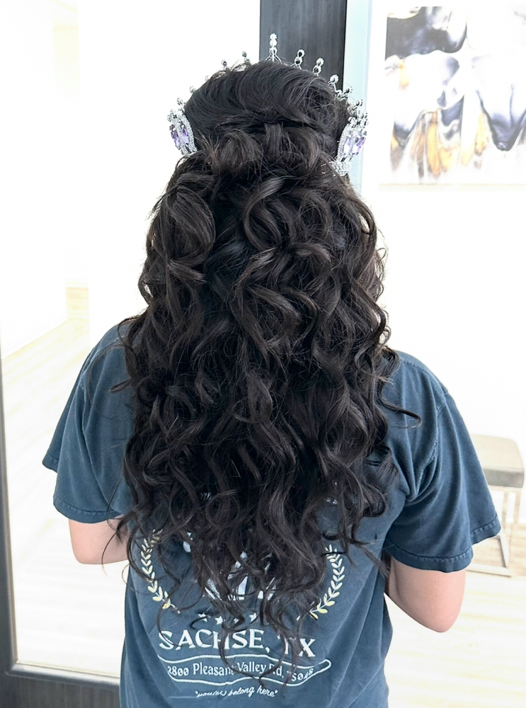 Extensions Added To Hair Style