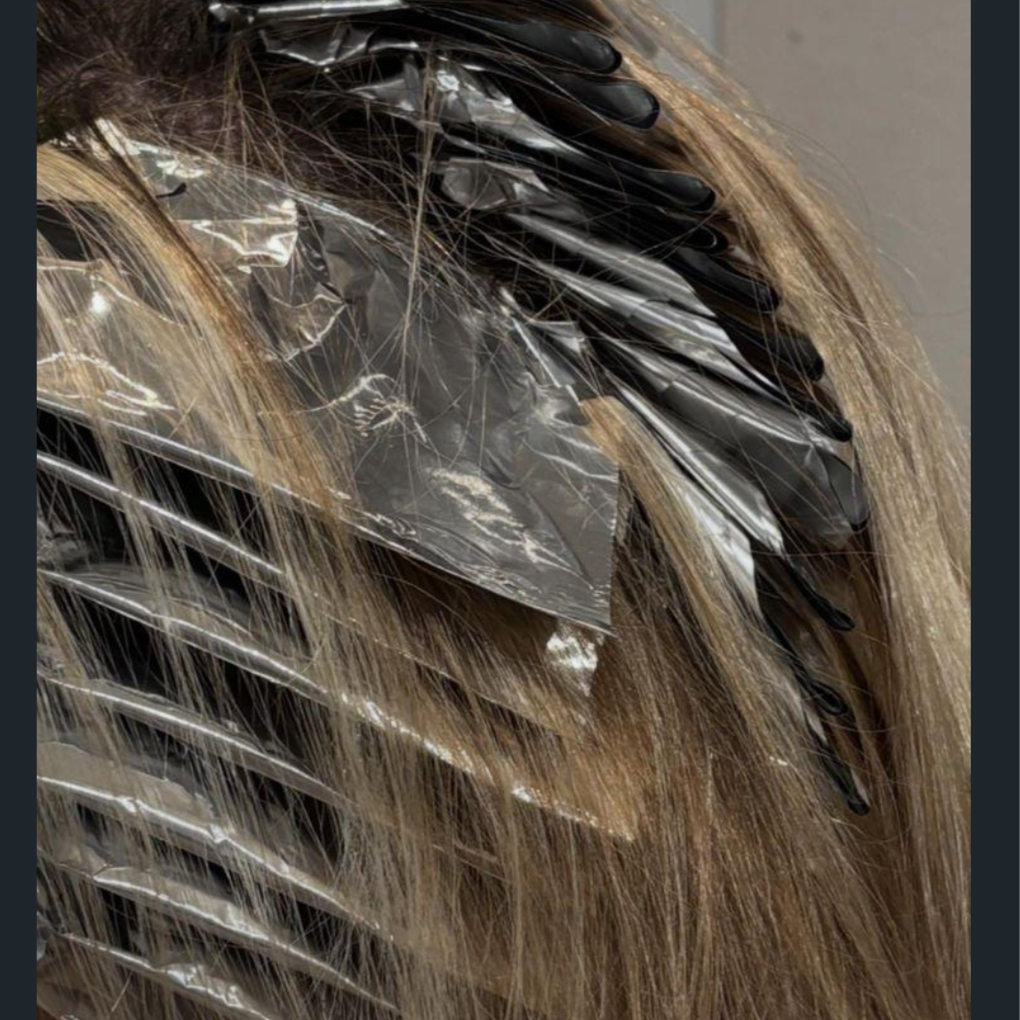 Traditional Foil Highlight at Beauty By Ariana in Brooklyn, NY
