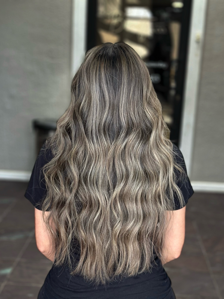 Highlights On LONG hair WaistLength