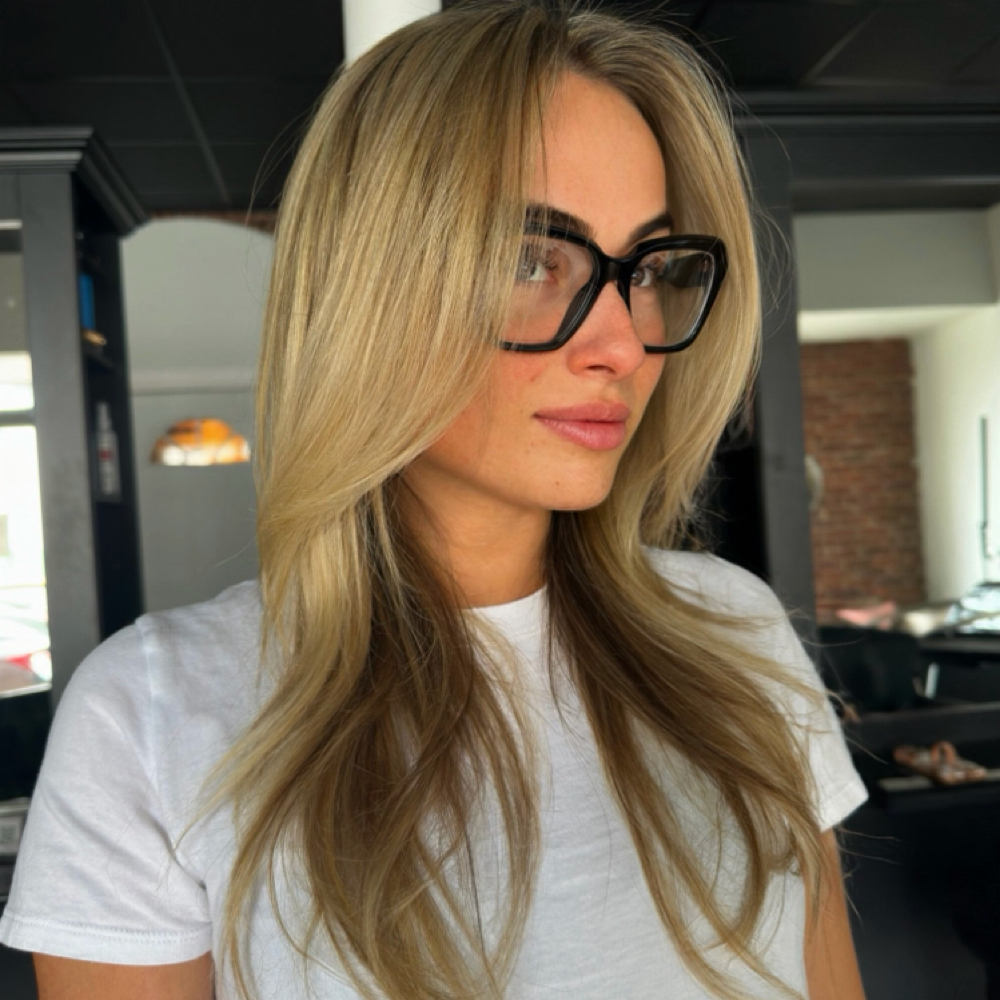 Partial Blonde, Toner, Blow-Dry at Impulse in Milford, CT
