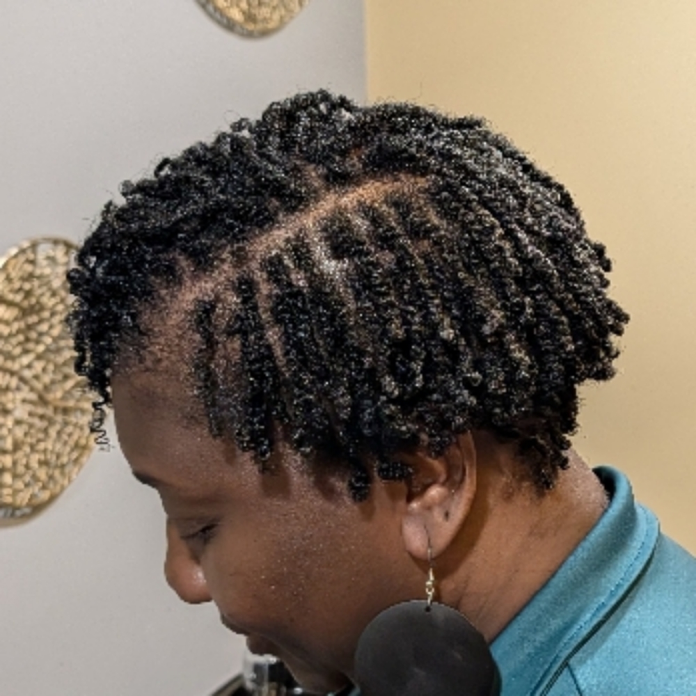 Starter Locs at Embrace 🌴 Natural Hair Salon in Timmonsville, SC
