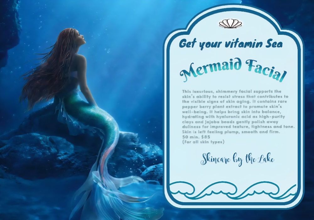 Mermaid  Facial 💆‍♀️🧜‍♀️