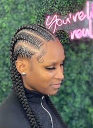 Large Stitch Braids Bra Strap