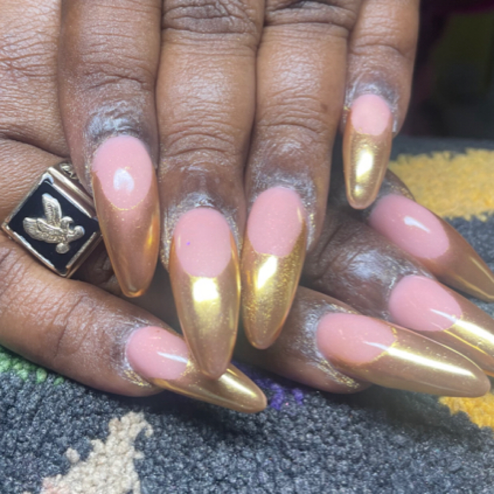 Chrome Nails at Royal Dripp’d Nails in Vance, SC