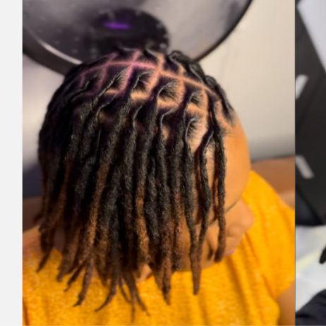 Med/Large Loc Retwist + Style at Naturally Crisp in Greensboro, NC