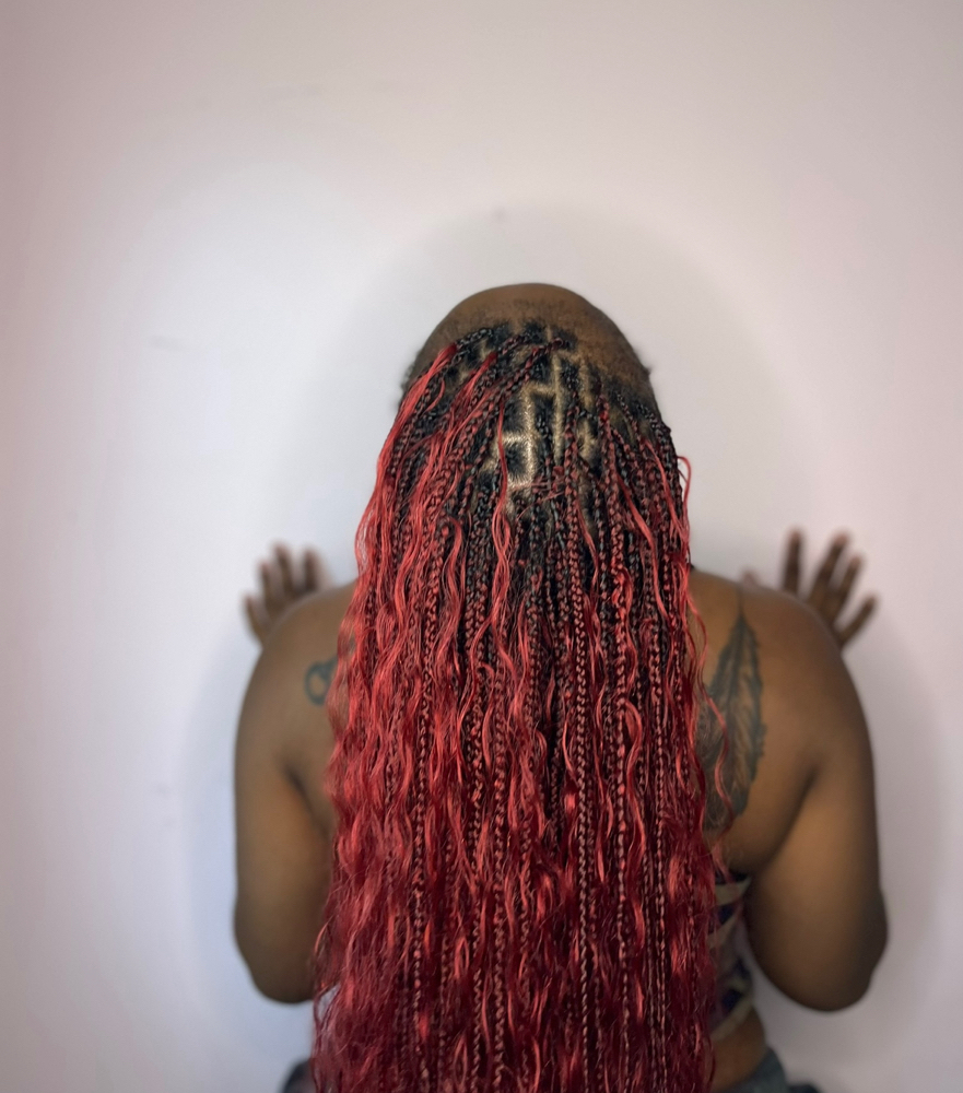 ADD ON SERVICE - Mermaid/Boho Curls