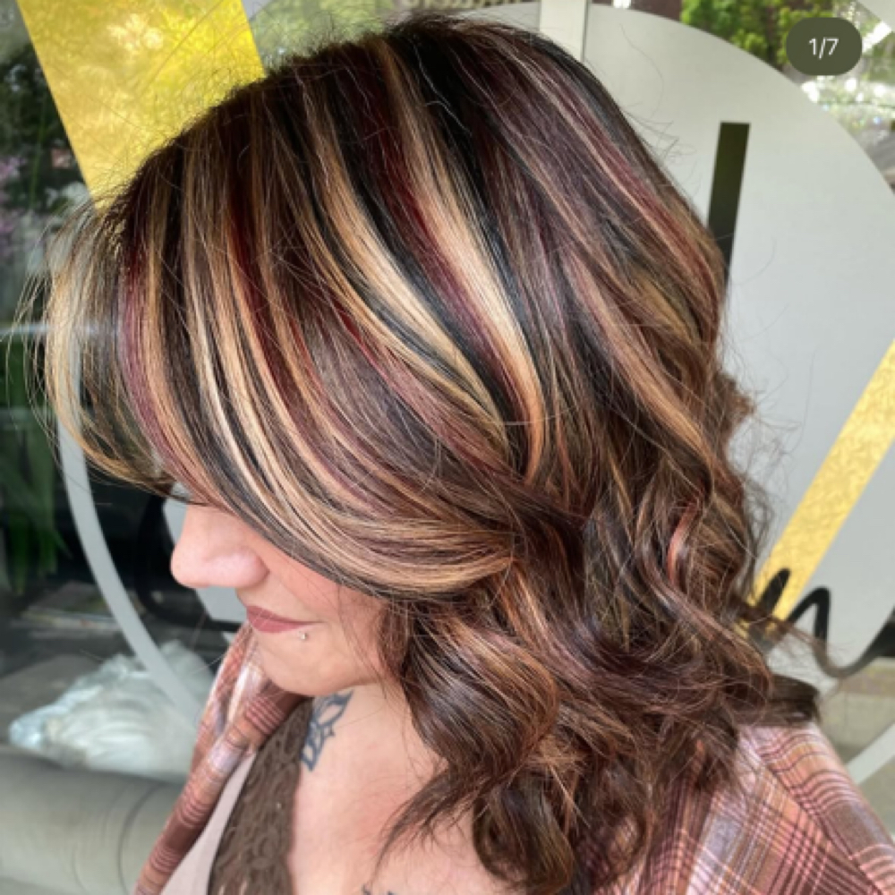 One All Over Color Or Lowlights at Hair By Jenaye in Grants Pass, OR