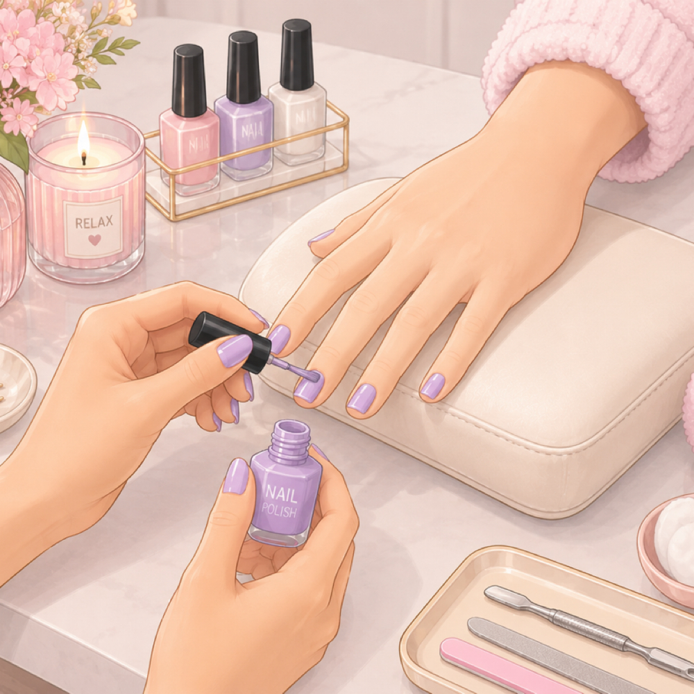 Regular Polish Manicure at The Polished Studio in Howell Township, NJ