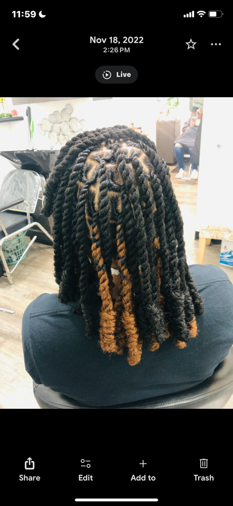 Invisible Locs at ChariseRenee’J Hands of A Goddess in Kettering, MD