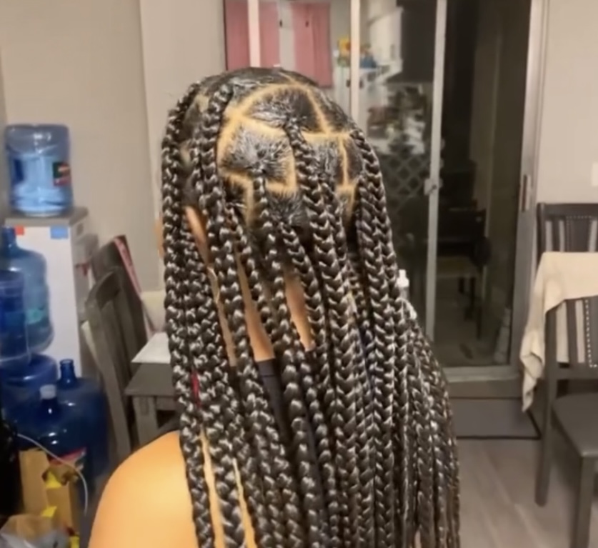 Medium Knotless Braids at Get it done by Maya in Paramount, CA