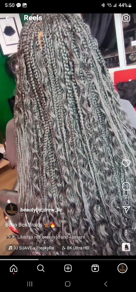 Boho Box Or Knotless Braids