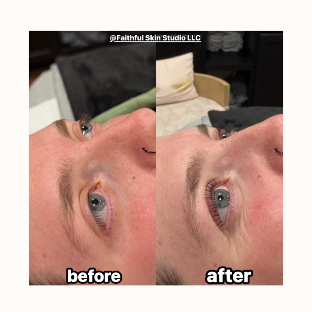 Korean Lash Lift & Tint at Faithful Skin Studio - SG in Spring Green, WI