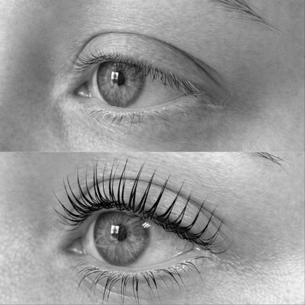 Signature Korean Lash Lift at lashes, etc. beauty bar in Dallas, TX